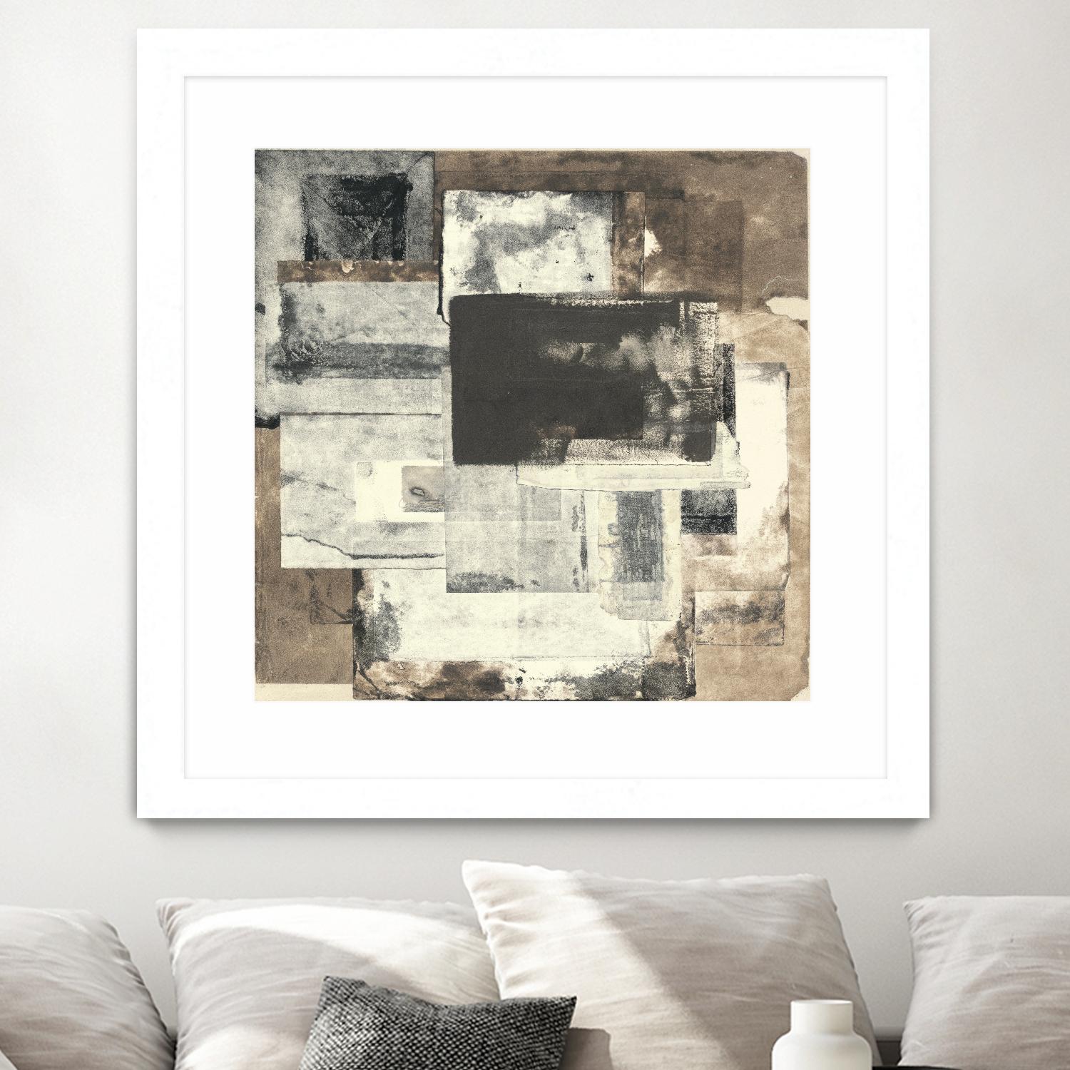 Windows & Doors of Jomson by Rob Delamater on GIANT ART - brown abstract