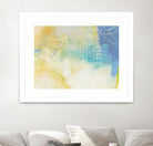 Blue Lux I by Sue Jachimiec on GIANT ART - blue abstract