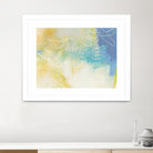 Blue Lux I by Sue Jachimiec on GIANT ART - blue abstract