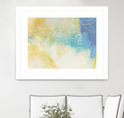 Blue Lux I by Sue Jachimiec on GIANT ART - blue abstract