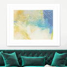 Blue Lux I by Sue Jachimiec on GIANT ART - blue abstract