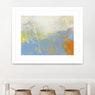 Blue Lux II by Sue Jachimiec on GIANT ART - blue abstract