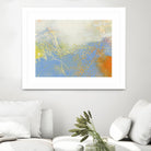 Blue Lux II by Sue Jachimiec on GIANT ART - blue abstract