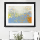 Blue Lux II by Sue Jachimiec on GIANT ART - blue abstract