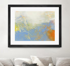 Blue Lux II by Sue Jachimiec on GIANT ART - blue abstract