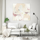 Hanami I by June Erica Vess on GIANT ART - pink abstract