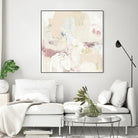 Hanami I by June Erica Vess on GIANT ART - pink abstract