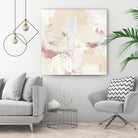 Hanami I by June Erica Vess on GIANT ART - pink abstract