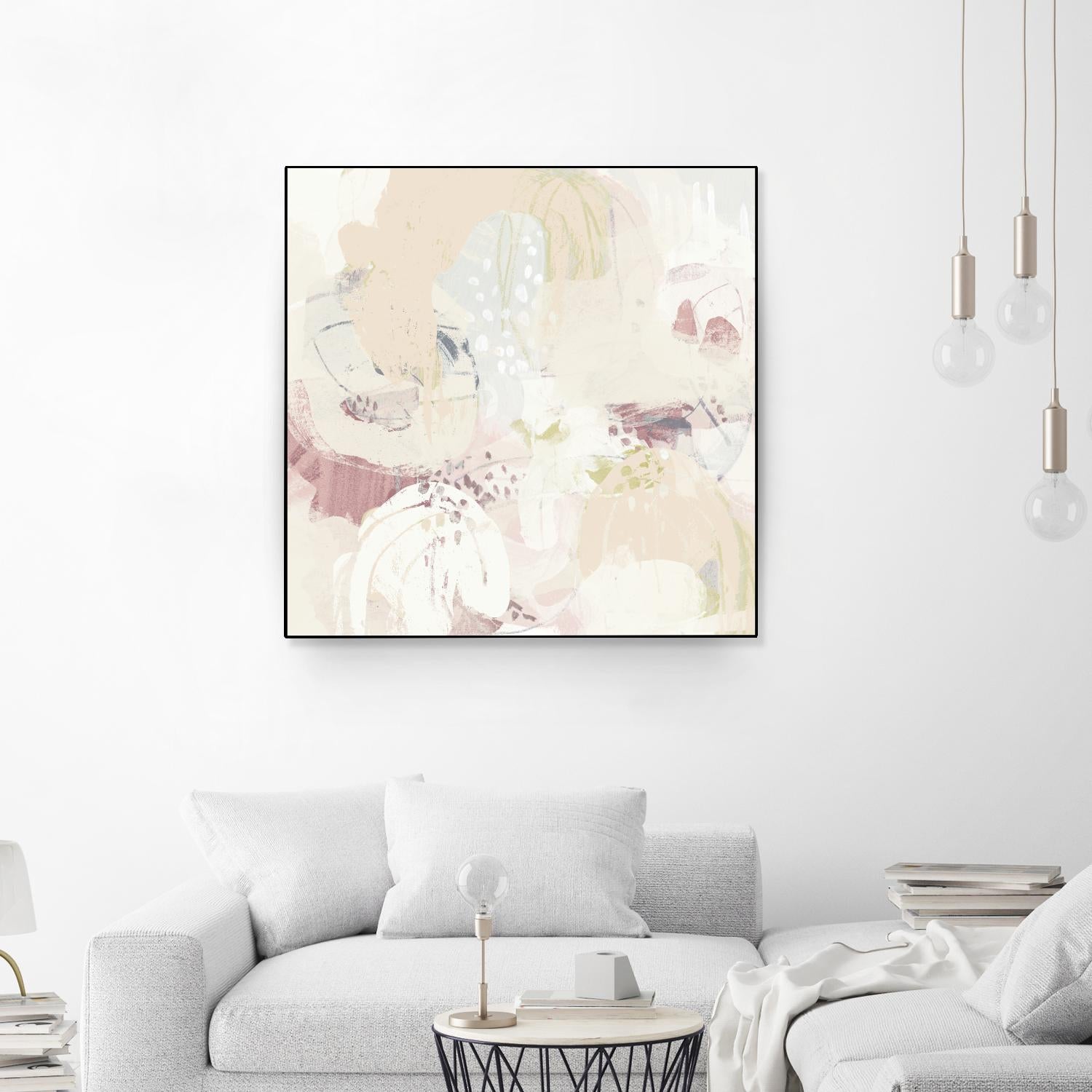 Hanami I by June Erica Vess on GIANT ART - pink abstract