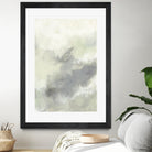 Cloud Impressions II by Jennifer Goldberger on GIANT ART - green abstract