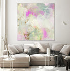 Pastel Swoop I by Jennifer Goldberger on GIANT ART - abstract