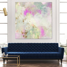 Pastel Swoop I by Jennifer Goldberger on GIANT ART - abstract