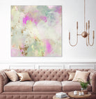 Pastel Swoop I by Jennifer Goldberger on GIANT ART - abstract
