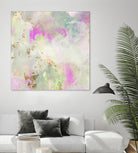 Pastel Swoop I by Jennifer Goldberger on GIANT ART - abstract