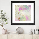Pastel Swoop I by Jennifer Goldberger on GIANT ART - abstract