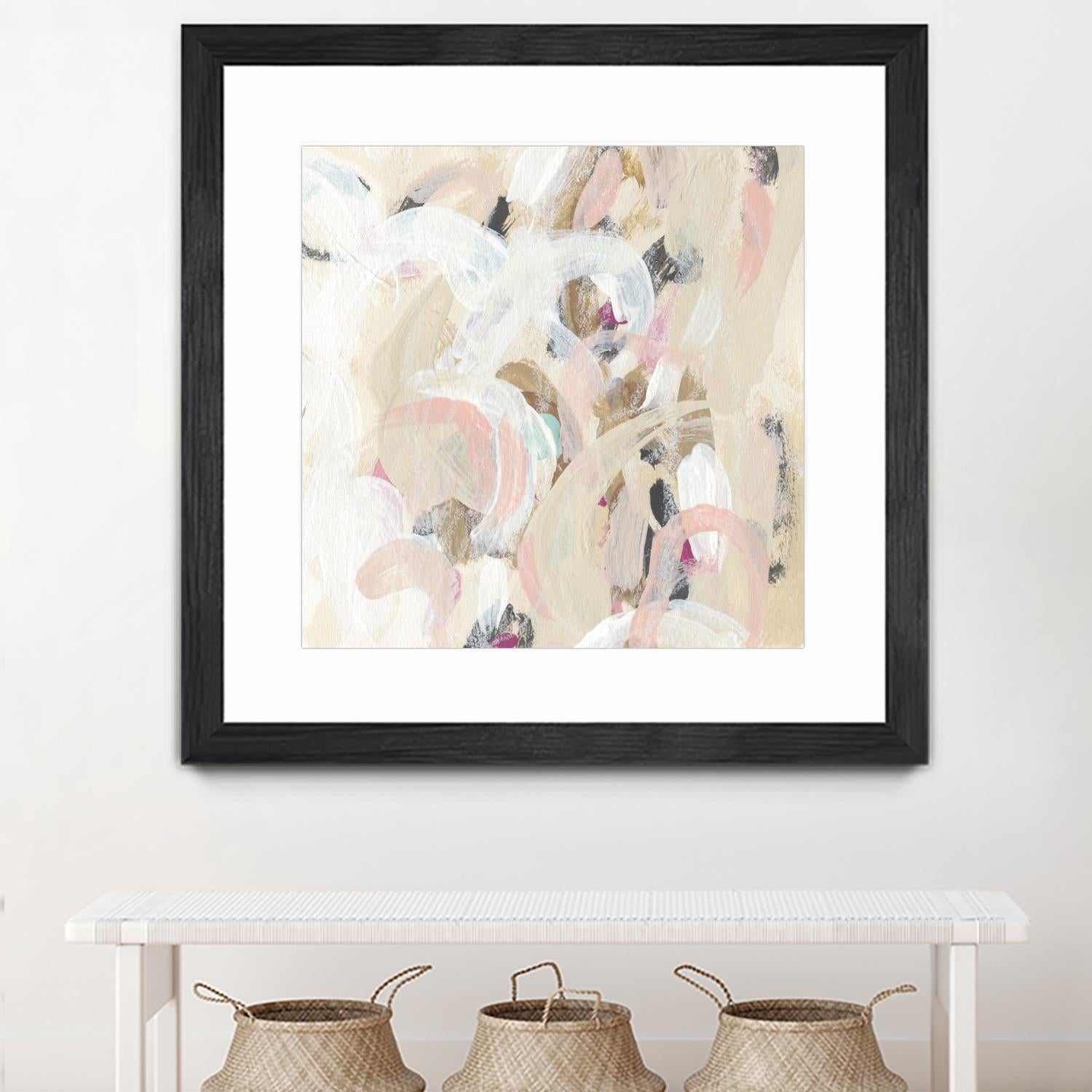 Carnivale I by June Erica Vess on GIANT ART - pink- purple abstract