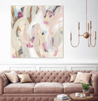 Carnivale IV by June Erica Vess on GIANT ART - pink- purple abstract