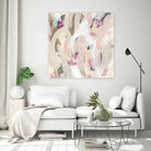 Carnivale IV by June Erica Vess on GIANT ART - pink- purple abstract