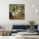 The Dance Class by Edgar Degas on GIANT ART - brown fashion