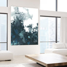 Indigo Tempest II by June Erica Vess on GIANT ART - green abstract