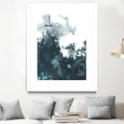 Indigo Tempest II by June Erica Vess on GIANT ART - green abstract