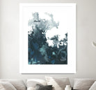 Indigo Tempest II by June Erica Vess on GIANT ART - green abstract