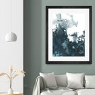 Indigo Tempest II by June Erica Vess on GIANT ART - green abstract