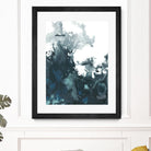 Indigo Tempest II by June Erica Vess on GIANT ART - green abstract