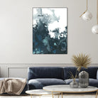 Indigo Tempest II by June Erica Vess on GIANT ART - green abstract