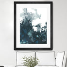 Indigo Tempest II by June Erica Vess on GIANT ART - green abstract