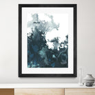 Indigo Tempest II by June Erica Vess on GIANT ART - green abstract