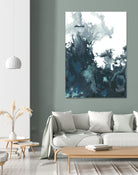 Indigo Tempest II by June Erica Vess on GIANT ART - green abstract