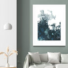 Indigo Tempest II by June Erica Vess on GIANT ART - green abstract