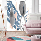 Oceana I by Ren�e W. Stramel on GIANT ART - blue abstract