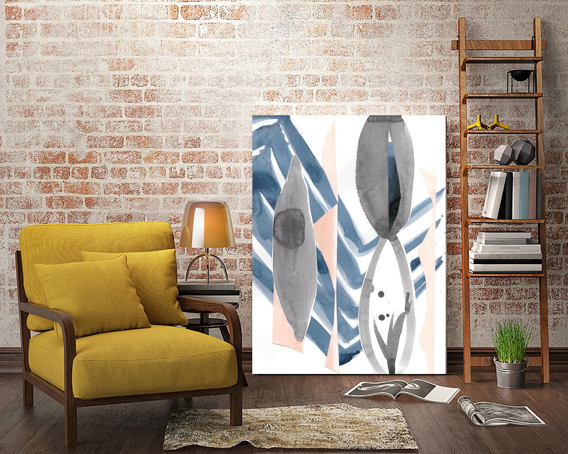 Oceana I by Ren�e W. Stramel on GIANT ART - blue abstract