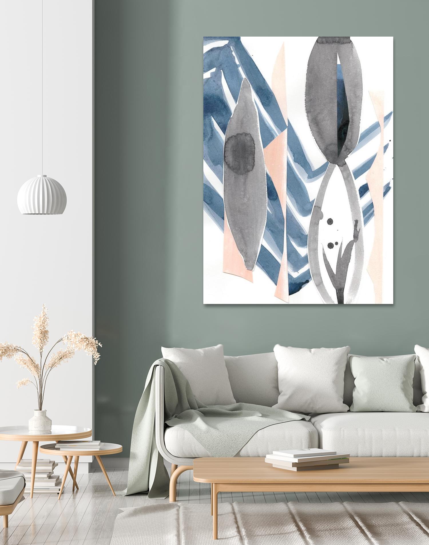 Oceana I by Ren�e W. Stramel on GIANT ART - blue abstract