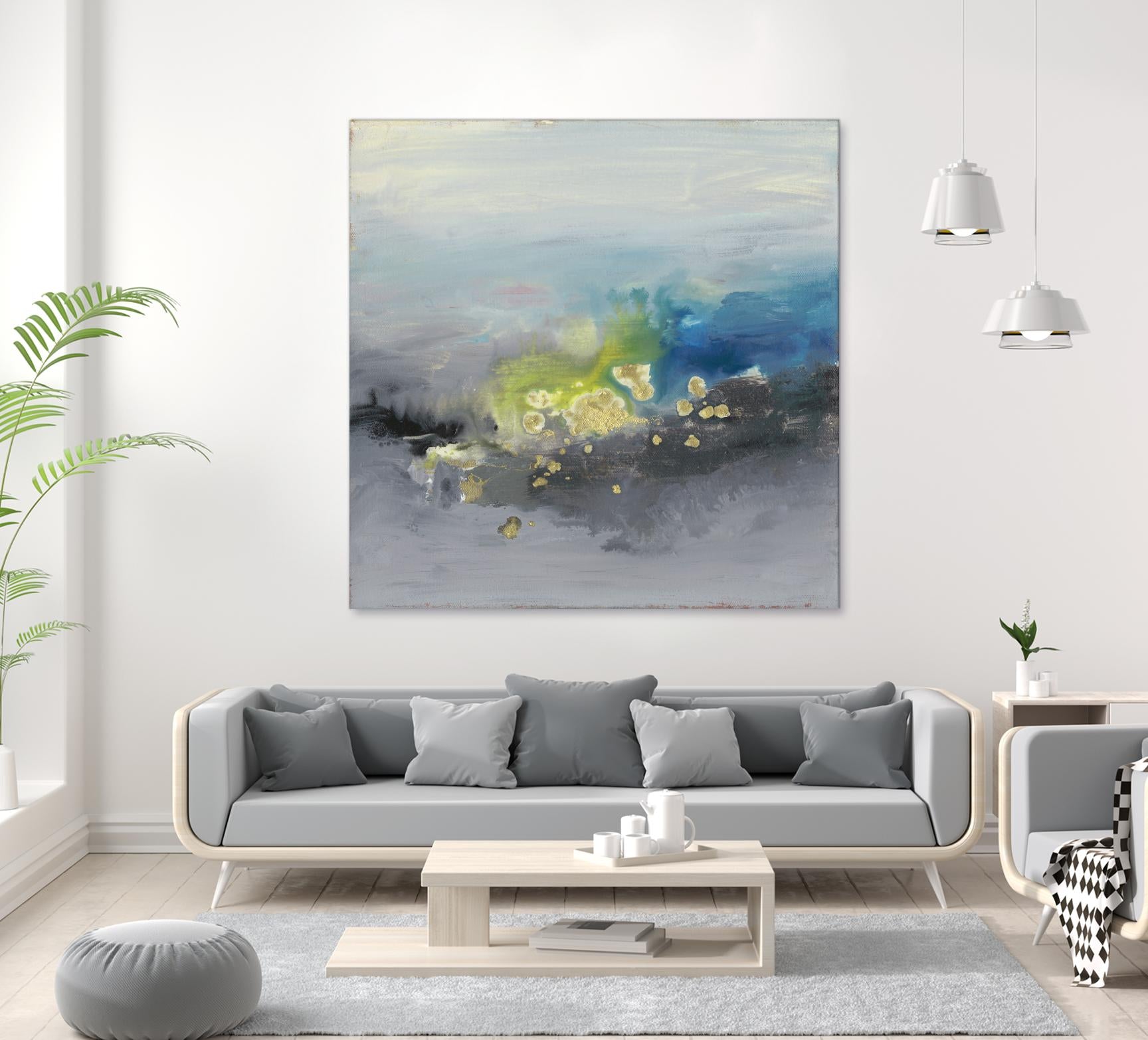 Oriental Spring I by Joyce Combs on GIANT ART - abstract