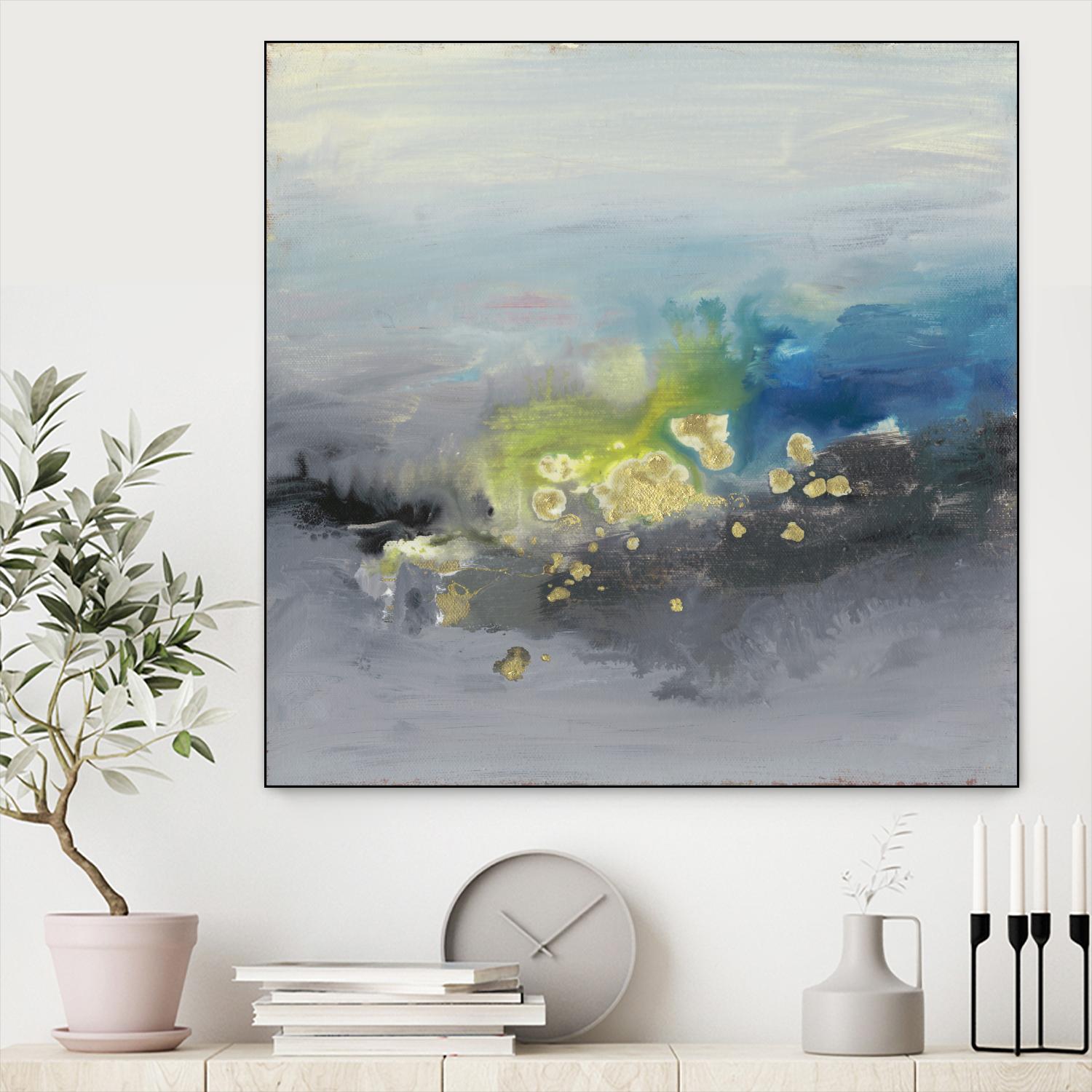 Oriental Spring I by Joyce Combs on GIANT ART - abstract