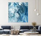Indigo Minerals II by Jarman Fagalde on GIANT ART - blue abstract