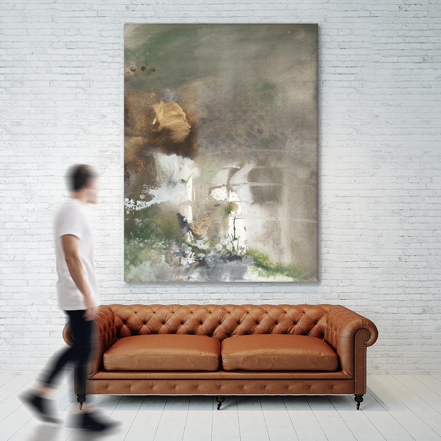 Canyon Seasons II by Joyce Combs on GIANT ART - brown abstract