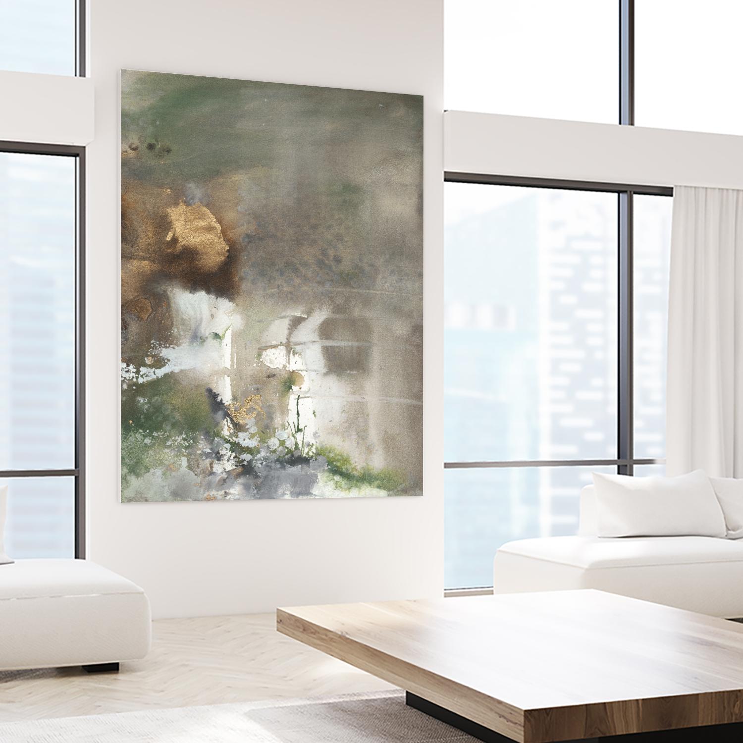 Canyon Seasons II by Joyce Combs on GIANT ART - brown abstract