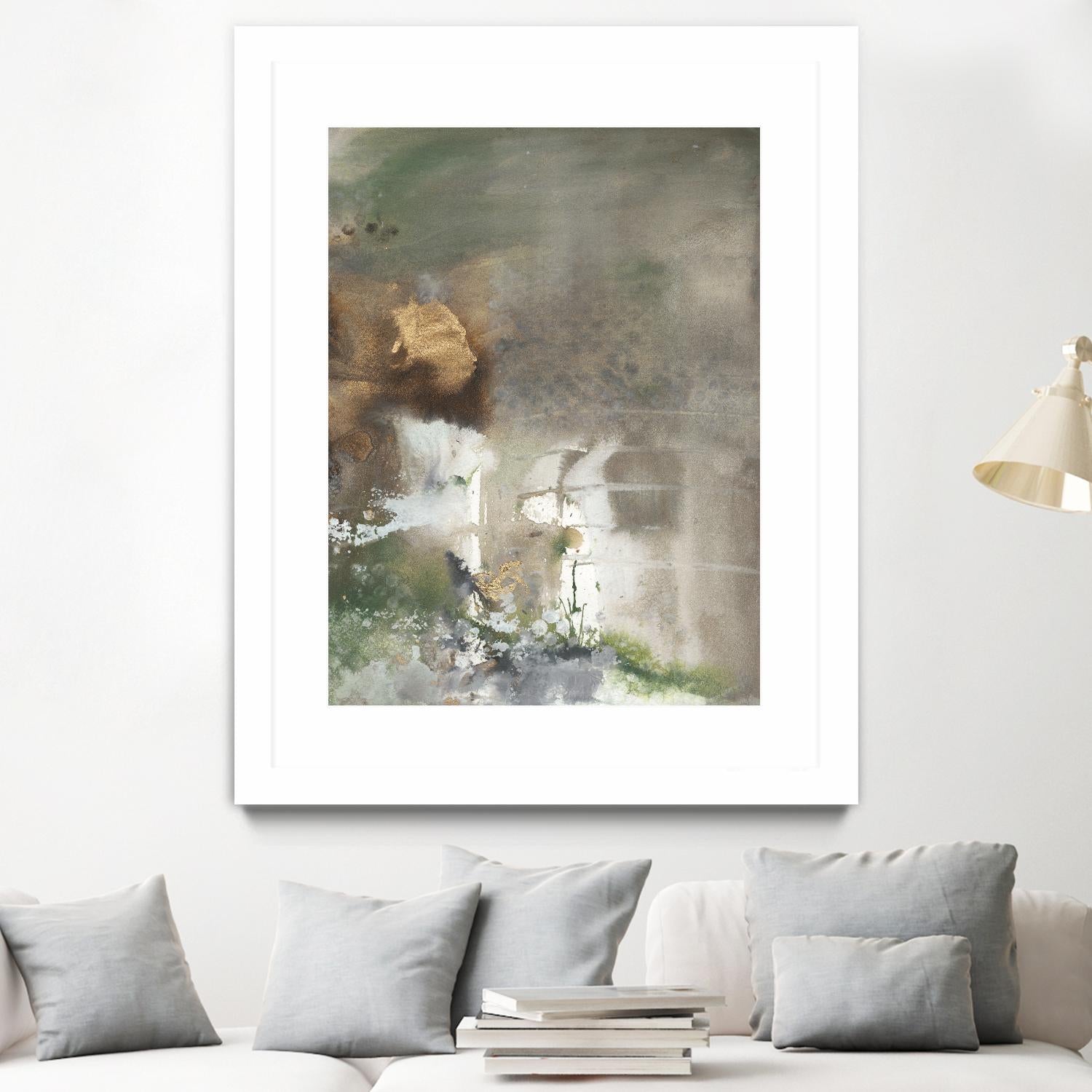 Canyon Seasons II by Joyce Combs on GIANT ART - brown abstract