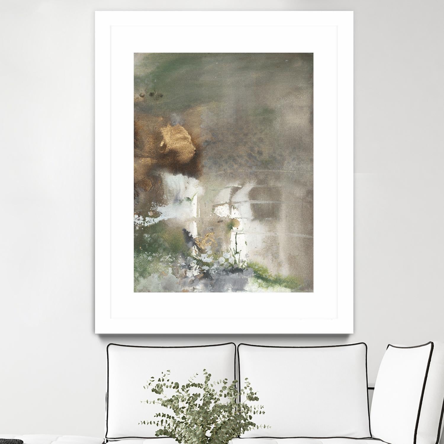 Canyon Seasons II by Joyce Combs on GIANT ART - brown abstract