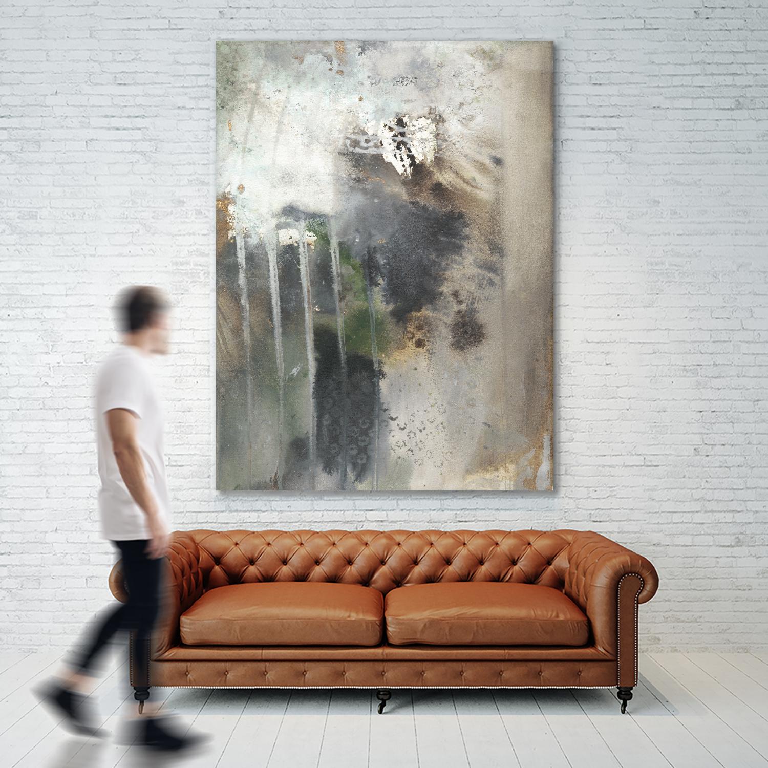 Canyon Seasons IV by Joyce Combs on GIANT ART - brown abstract