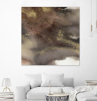 Mountain Seasons IV by Joyce Combs on GIANT ART - brown abstract