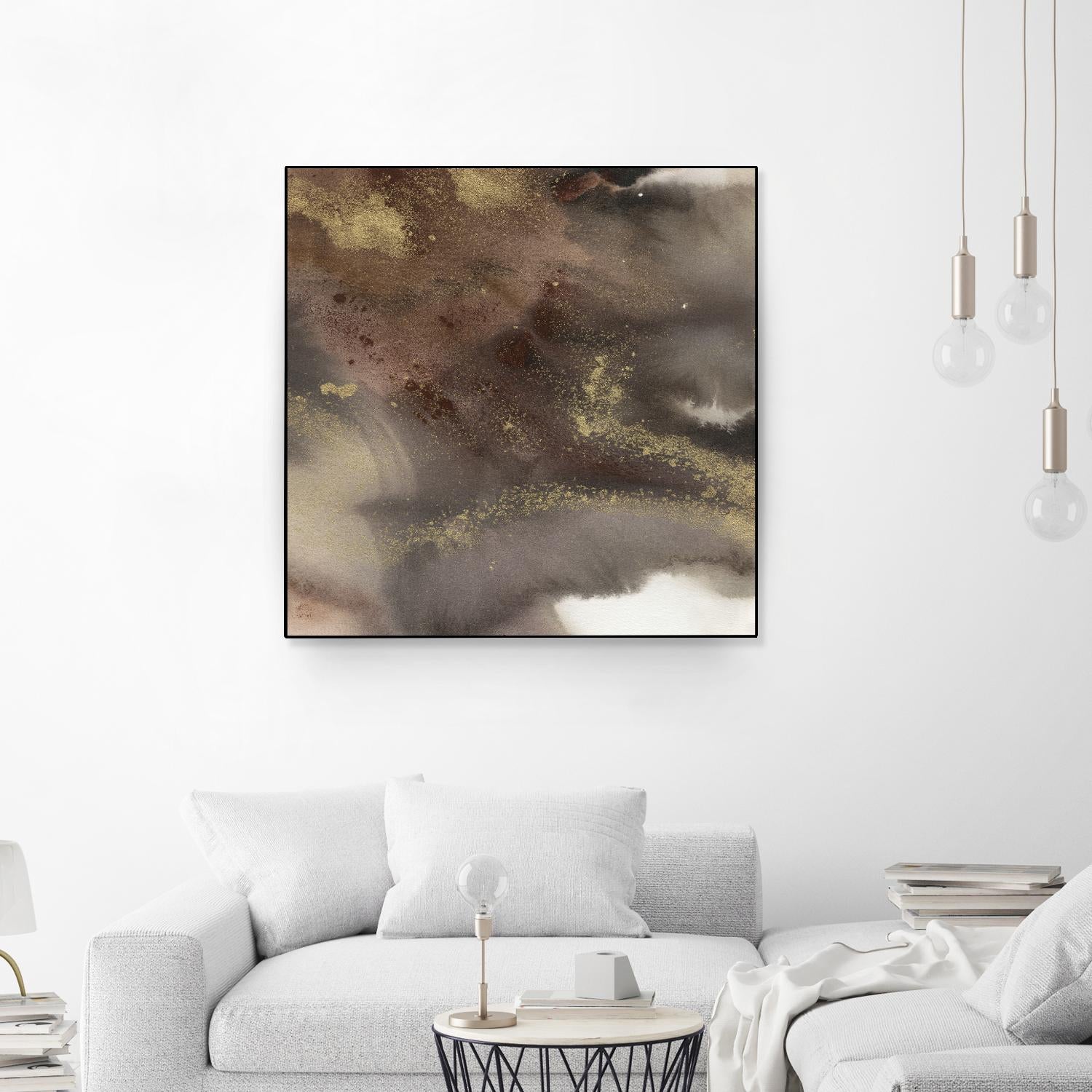 Mountain Seasons IV by Joyce Combs on GIANT ART - brown abstract