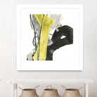 Citron Flux I by June Erica Vess on GIANT ART - yellow abstract