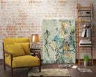 Tango 63 by DAG Inc on GIANT ART - orange abstract pollock