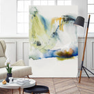 Abstract Terrain I by Sisa Jasper on GIANT ART - blue abstract