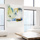 Abstract Terrain I by Sisa Jasper on GIANT ART - blue abstract